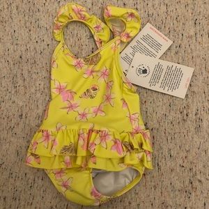 SUNUVA one piece baby girl swimsuit